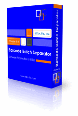 software box of Barcode Batch Separator Utility