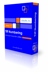 Tiff Numbering and Stamping Software Box