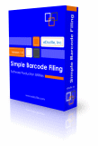 Simple Document Filing with Barcodes Software Box