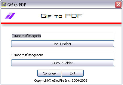 Free Gif to PDF Conversion